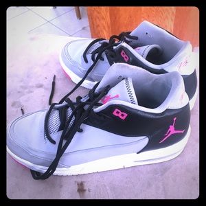 Size 7 1/2 women’s Michael Jordan high tops